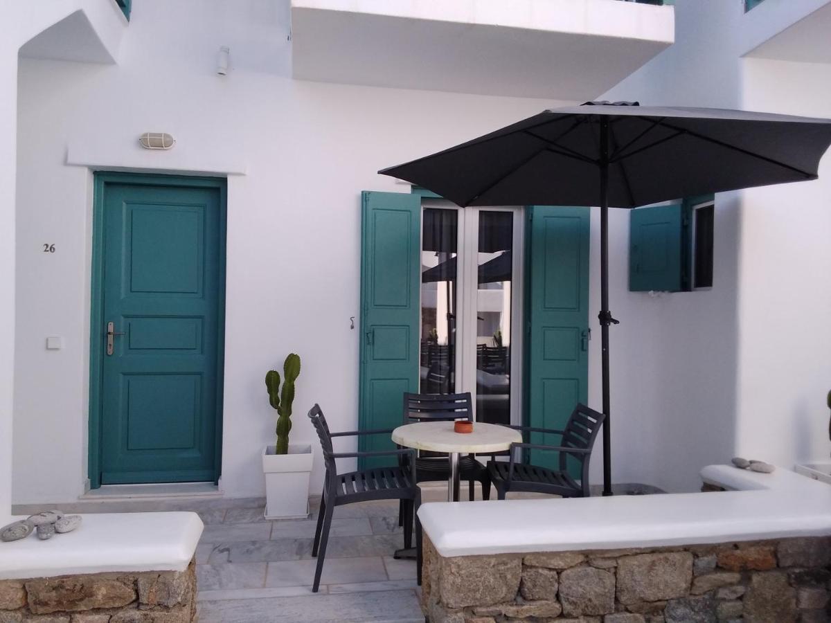 Celeste Apartments Ornos  Ngoại thất bức ảnh