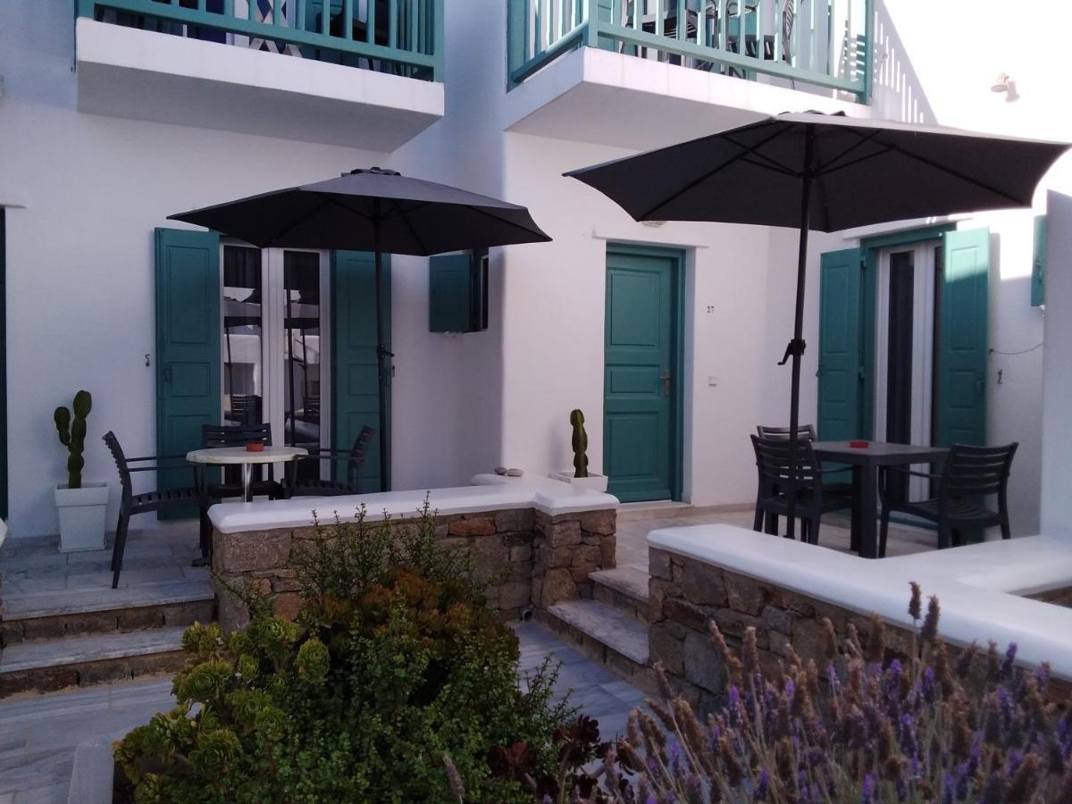 Celeste Apartments Ornos  Ngoại thất bức ảnh