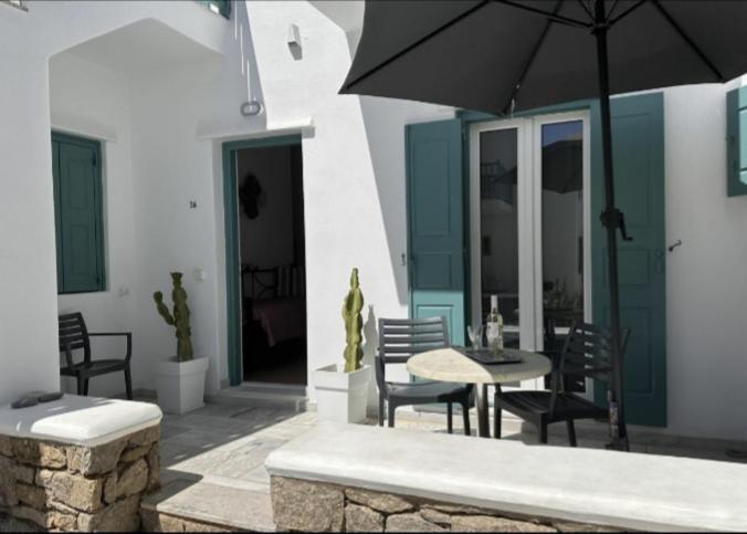 Celeste Apartments Ornos  Ngoại thất bức ảnh